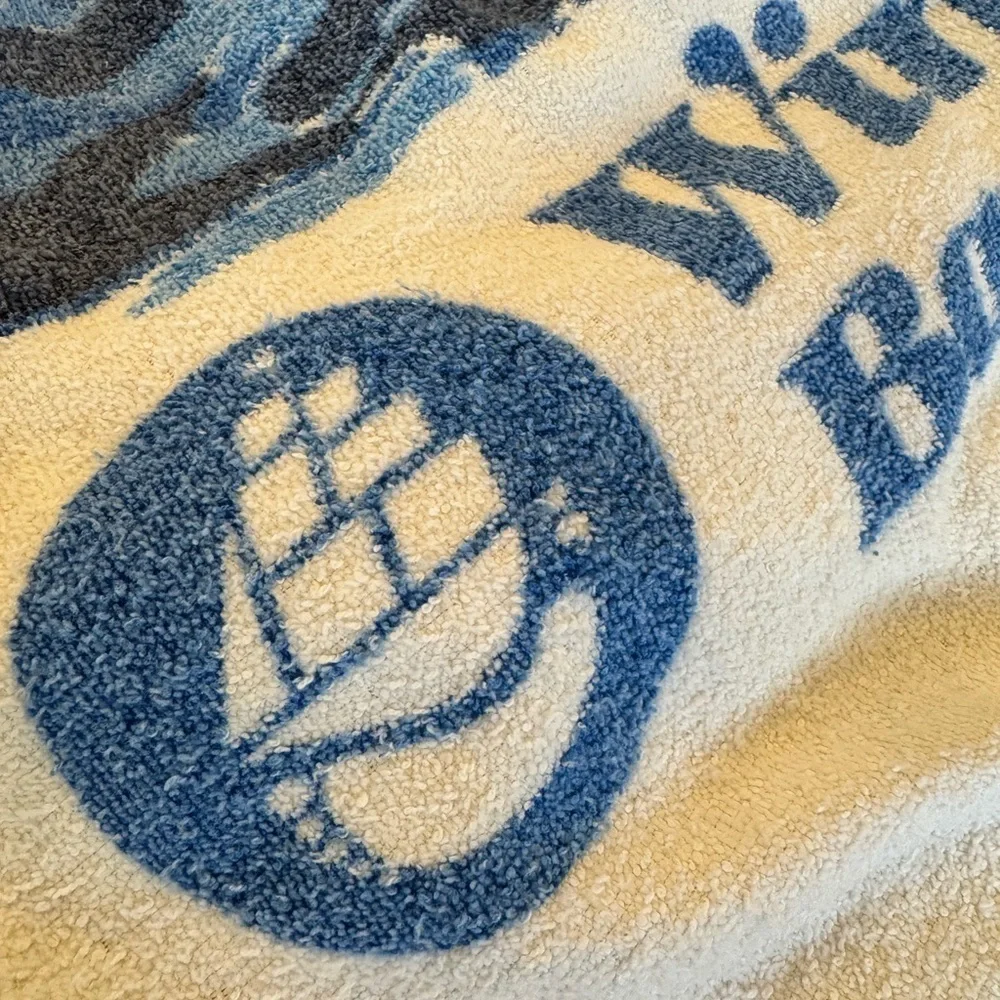 Vintage Windjammer Barefoot Cruises Made in USA Beach Towel